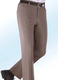 Herren KLAUS MODELLE MADE IN GERMANY Hose in Leinenoptik in 4 Farben
