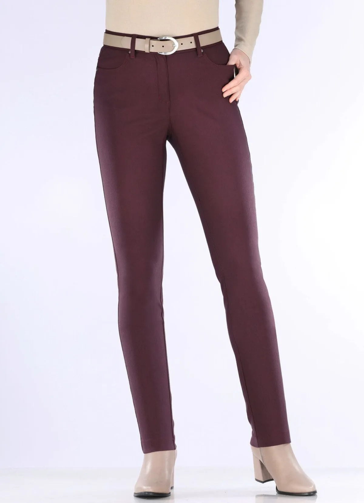 Damen BADER Hose in 4-Pocket Form