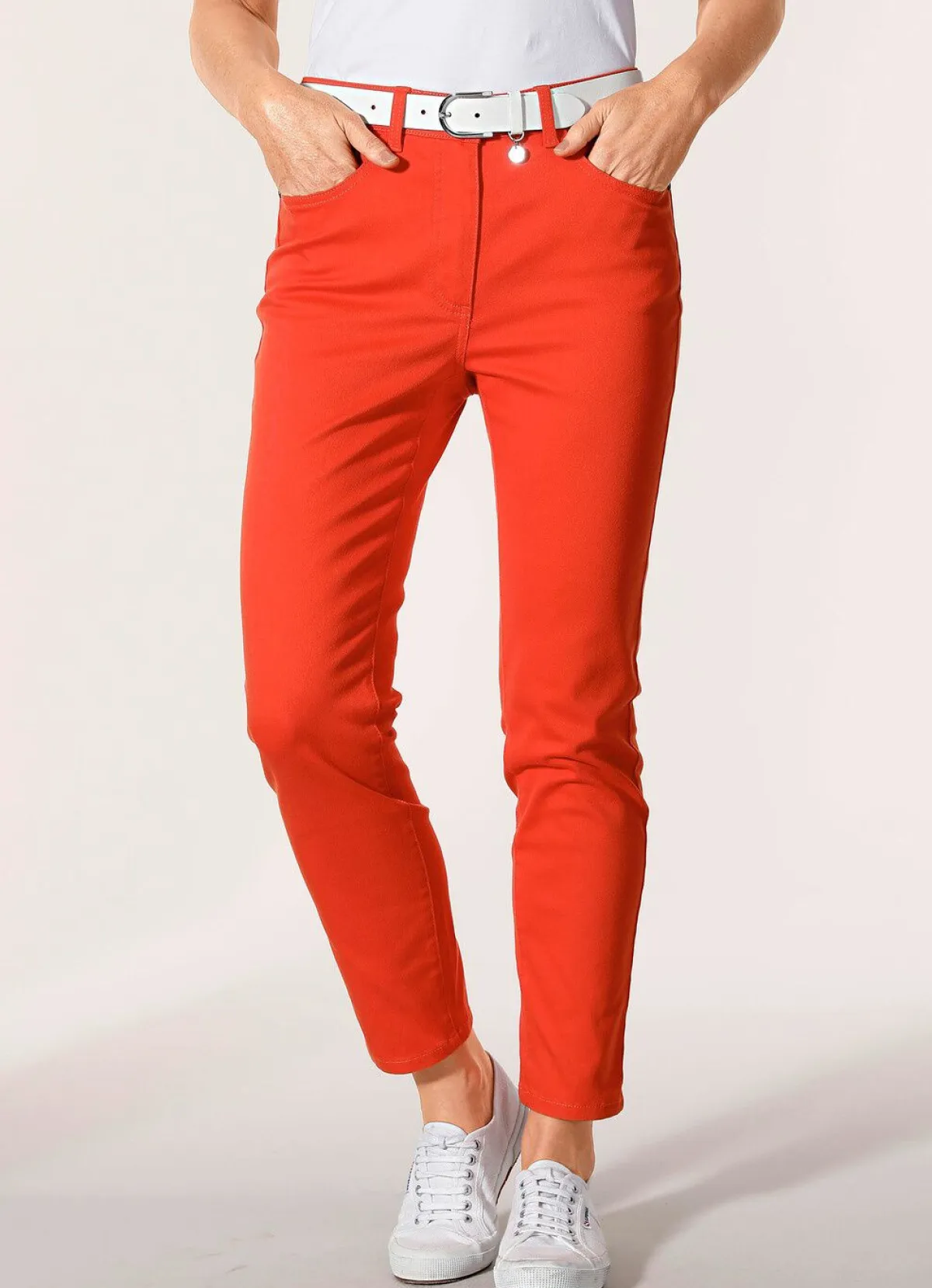 Damen BADER Hose in 5-Pocket-Form