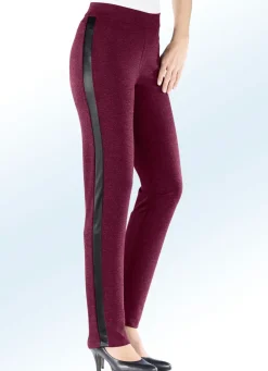 Damen BADER Hose mit angesagtem Galon-Streifen