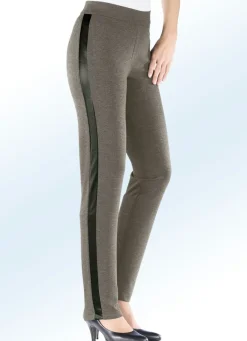 Damen BADER Hose mit angesagtem Galon-Streifen
