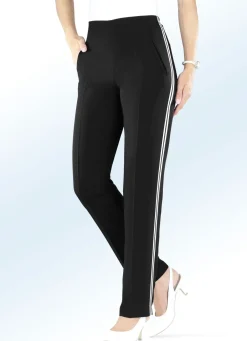 Damen BADER Hose mit angesagtem Zierband