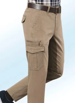 Herren BADER Hose mit Cargotaschen in 3 Farben