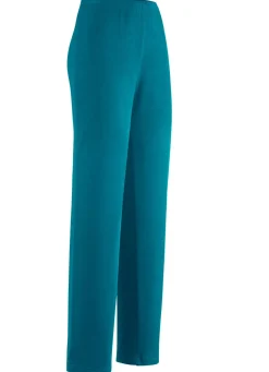 Damen KLAUS MODELLE MADE IN GERMANY Hose mit edlem Glanz