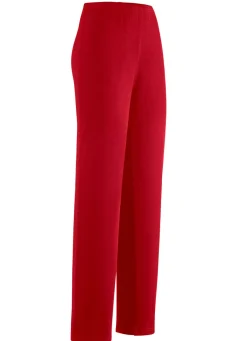 Damen KLAUS MODELLE MADE IN GERMANY Hose mit edlem Glanz