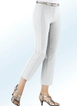 Damen KLAUS MODELLE MADE IN GERMANY 7/8-Hose mit Zierplättchenmotiv