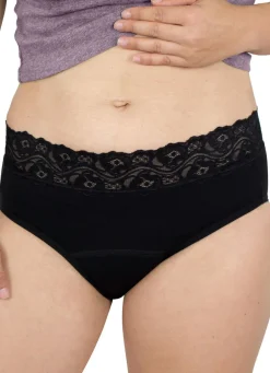 HYDAS Hygiene-Damen-Slip mit Spitze von