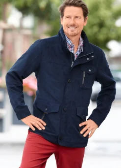 Herren BADER Jacke aus weichem Microvelours