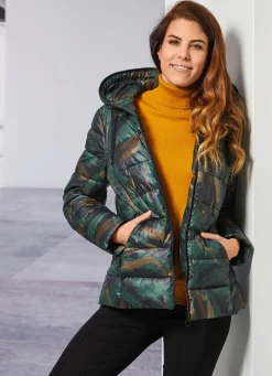 Damen BADER Jacke mit fester Kapuze