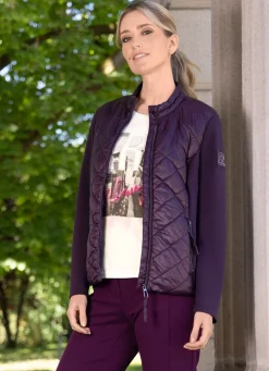 Damen RABE Jacke mit Steppeinsätzen