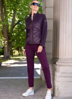Damen RABE Jacke mit Steppeinsätzen