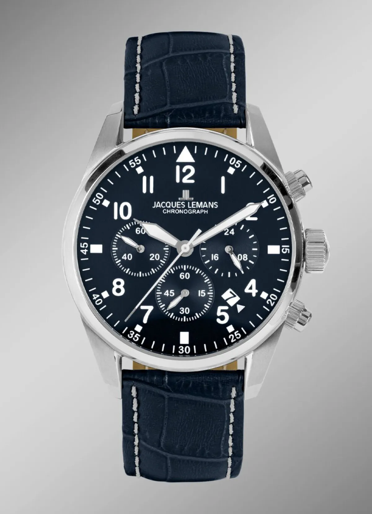 Herren BADER Jacques Lemans 42-2B Herrenuhr