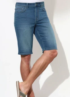 Herren BADER Jeans-Bermudas in 3 Farben