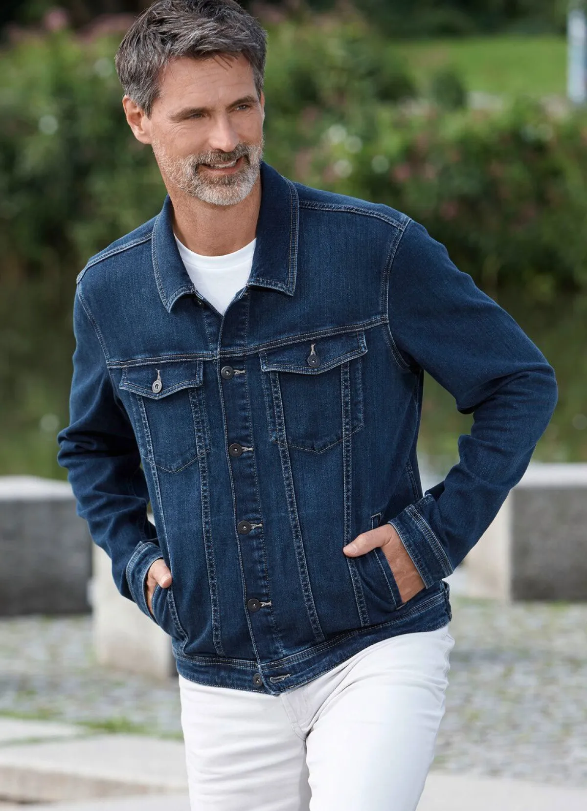 Herren PADDOCKS Jeansjacke von „Paddock's“