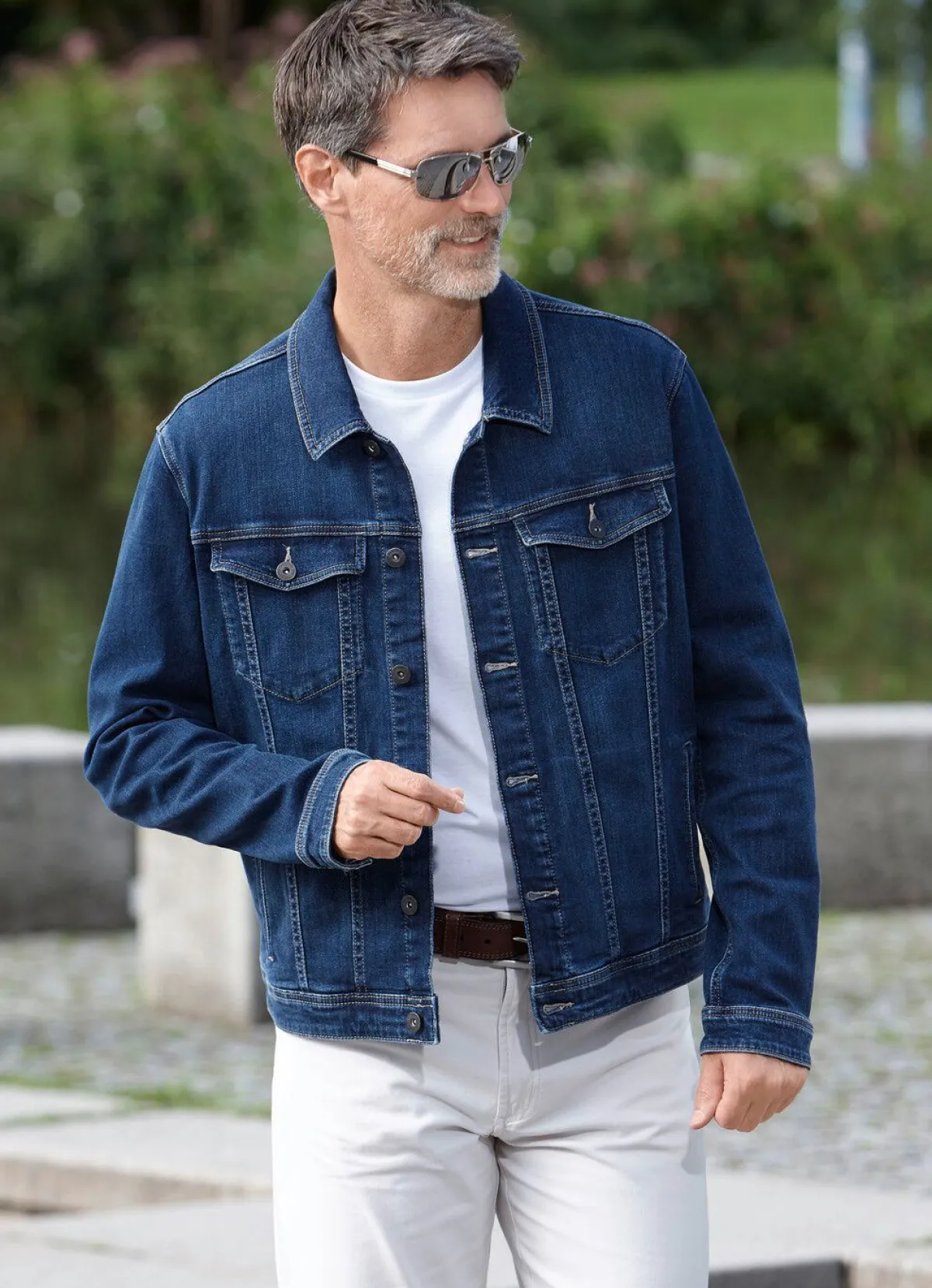 Herren PADDOCKS Jeansjacke von „Paddock's“