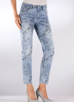 Damen laurakent Jeans mit floralem Druck