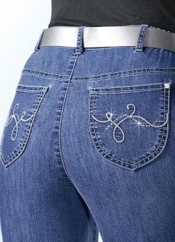 Damen ASCARI Jeans mit weiterem Bundumfang