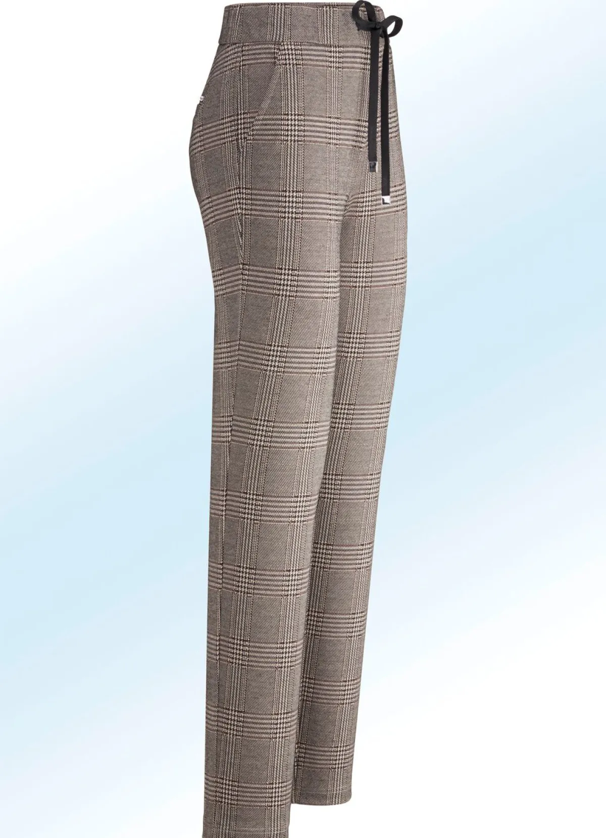 Damen ASCARI Jerseyhose in aktuellen Karodessinierungen