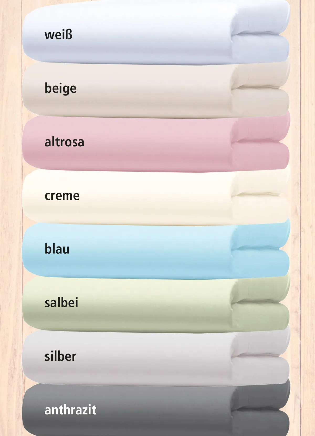 FLORELLA Jersey-Stretch-Elasthan-Spannbetttücher Excellent von