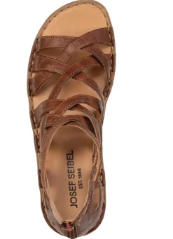 Damen JOSEF SEIBEL , sommerliche Damen-Sandalen, Weite G, aus Leder