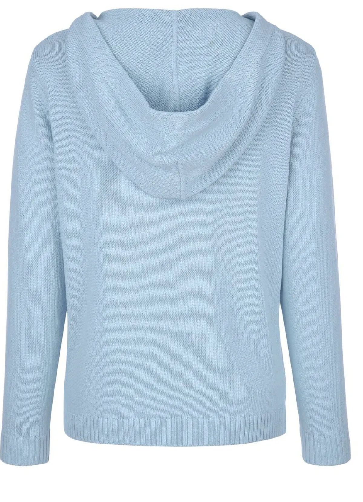 Damen BADER Kapuzenpullover mit Rippenabschlüssen