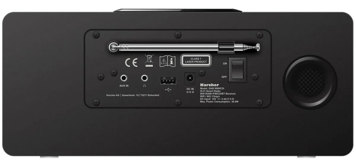 KARCHER "" Internetradio mit CD-Spieler