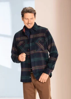 Herren MILANO ITALY Kariertes Overshirt von ""