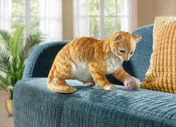 BADER Katze mit Wollknäuel