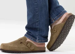 Herren BADER Klassische Herren-Clogs, mit verstellbarer Spange