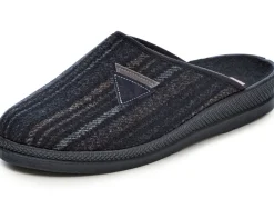 Herren BADER Klassische Herren-Hausschuhe, aus Textil