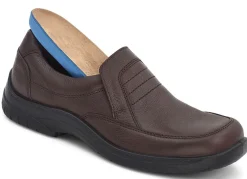Herren BADER Klassische Herren-Slipper, mit atmungsaktivem Fußbett