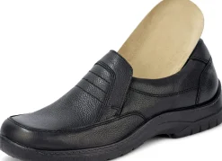 Herren BADER Klassische Herren-Slipper, mit atmungsaktivem Fußbett