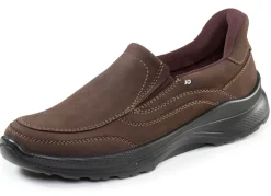 Herren BADER Klassische Herren-Slipper, Weite H, mit herausnehmbarem Fußbett