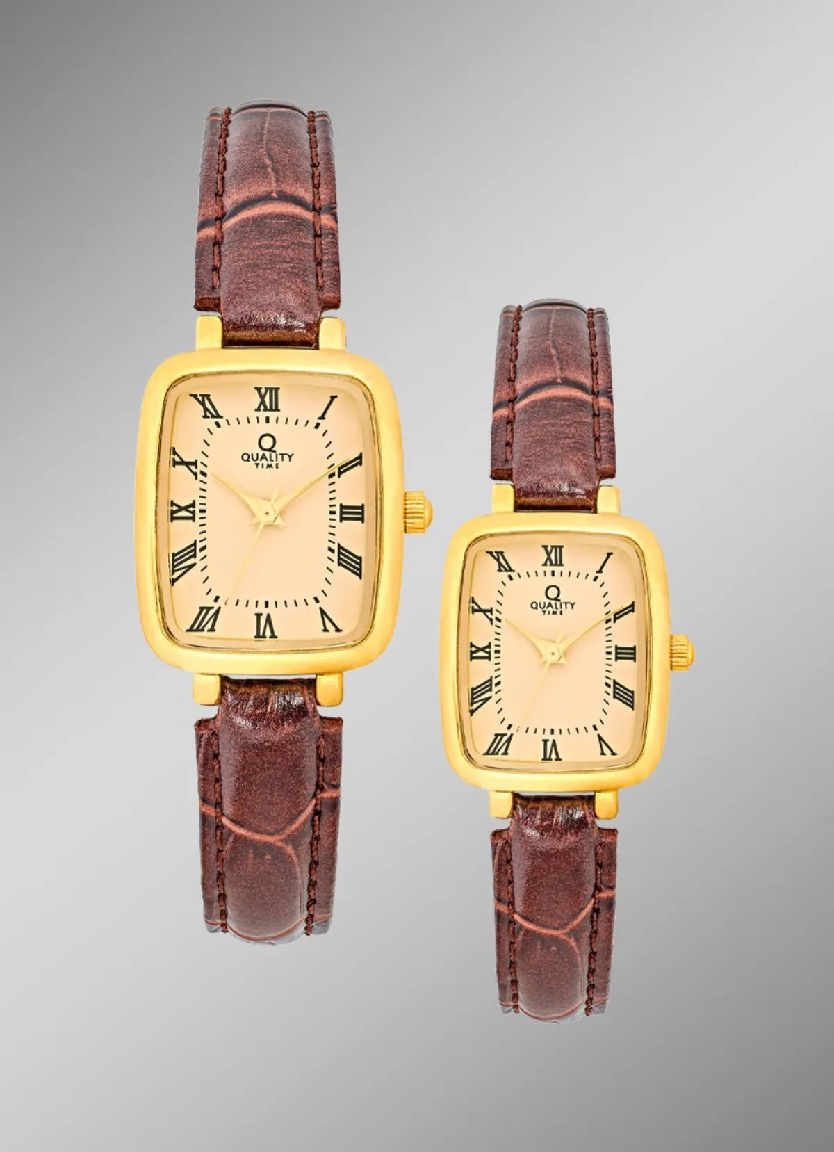 Damen QUALITY TIME Klassische Quartz-Partneruhren der Marke