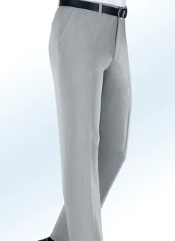 Herren KLAUS MODELLE MADE IN GERMANY "Klaus Modelle"-Hose mit Dehnbundeinsätzen in 2 Farben
