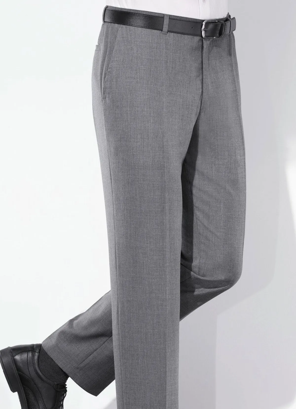 Herren KLAUS MODELLE MADE IN GERMANY "Klaus Modelle"-Hose mit Gürtel in 3 Farben