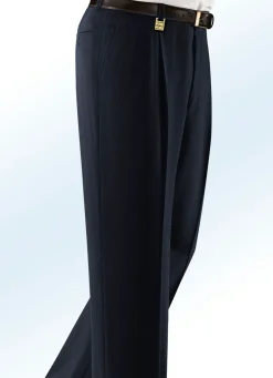 Herren KLAUS MODELLE MADE IN GERMANY "Klaus Modelle"-Hose mit Gürtel in 4 Farben