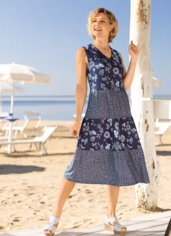 Damen BADER Kleid in angesagtem floralen Dessin
