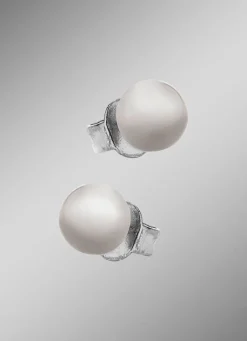 Damen BADER Kleine aber feine Kugel-Ohrstecker aus Titan
