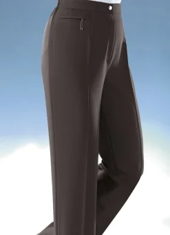 Damen KLAUS MODELLE MADE IN GERMANY Komforthose mit rückwärtigem Dehnbundeinsatz