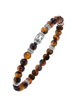Herren BADER Kraftvolles Armband mit tibetischen Symbolen