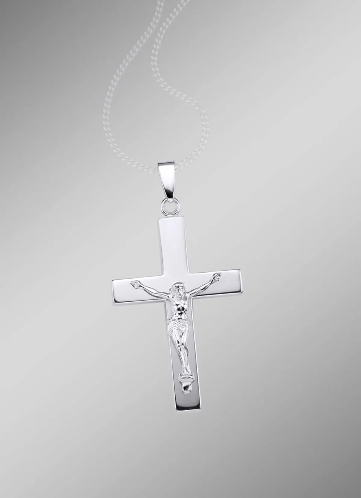 Herren BADER Kreuz-Anhänger mit Korpus