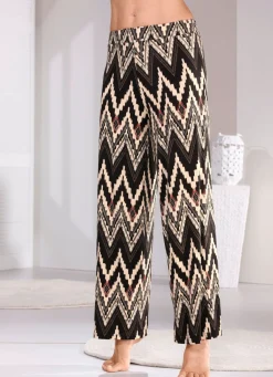 Damen LAURINA Lange Schlaf-und Freizeithose von