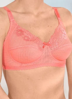 Damen LAURINA BH mit dezentem Streifendessin