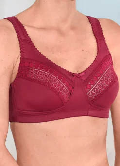 Damen LAURINA BH mit Elastikspitze in den Obercups