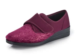 Damen LAURINA , klassische Damen-Klettschuhe, mit elastischem Samt