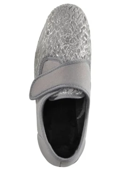 Damen LAURINA , klassische Damen-Klettschuhe, mit elastischem Samt
