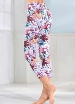Damen LAURINA Leggings mit buntem Druckdessin