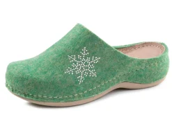 Damen LAURINA Pantoffel mit pfiffiger Nietenzier