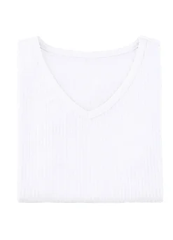 Damen LAURINA Shirt mit V-Ausschnitt